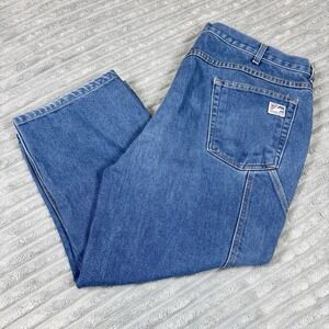 Tyndale FR Jeans Men 42x28 Blue Flame Resistant Cotton Arc F290T Denim blue